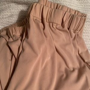 tan sweatpants